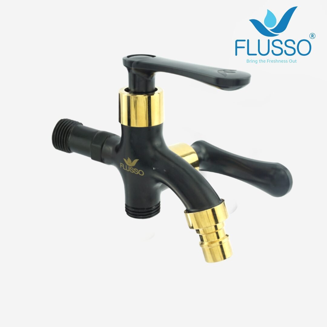 FLUSSO KRAN PE5 KDB ZC BLACK GOLD